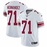 Nike Men & Women & Youth Giants 71 Will Hernandez White NFL Vapor Untouchable Limited Jersey,baseball caps,new era cap wholesale,wholesale hats